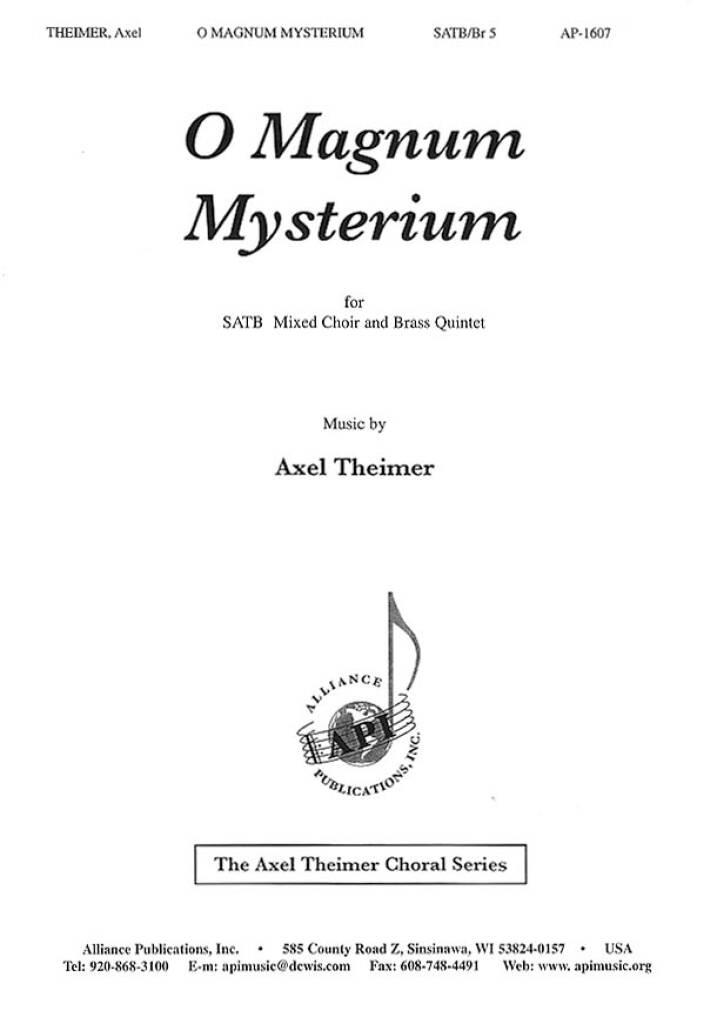 O Magnum Mysterium